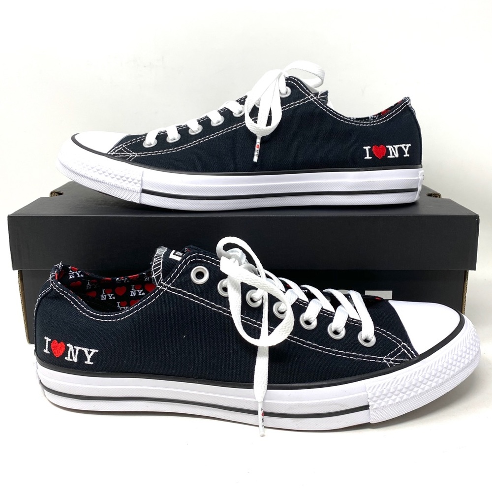 🌿Spring Sale 🌿Converse Ctas Canvas Low I ❤️ NY Men’s Sneakers Size 161181F - Picture 7 of 11
